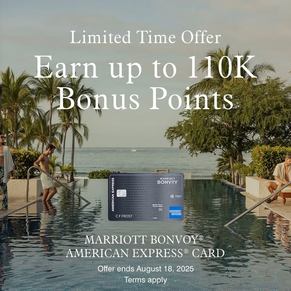 Earn up to 110K Bonus Points