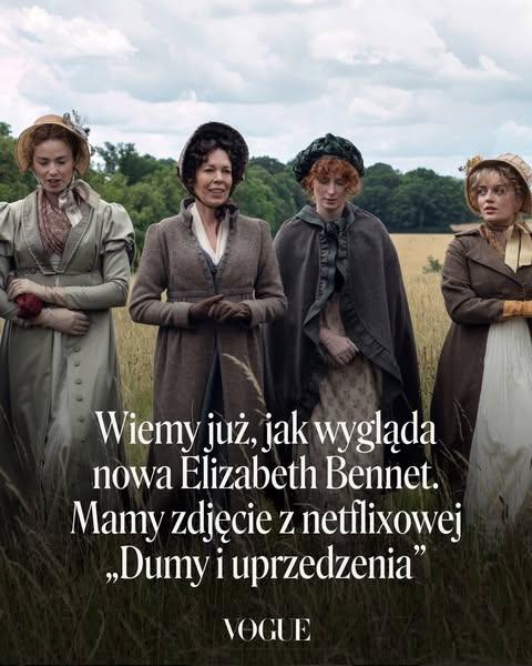 Wiemy już, jak wygląda nowa Elizabeth Bennet. Mamy zdjęcie z netflixowej „Dumy i uprzedzenia”