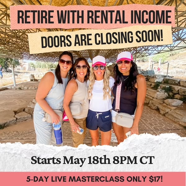 Retire With Rental Income! Join The $17 MasterClass!