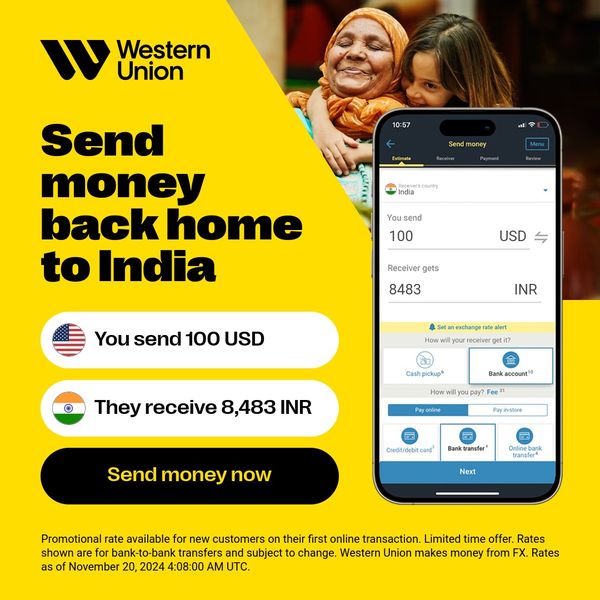 Send money with Western Union