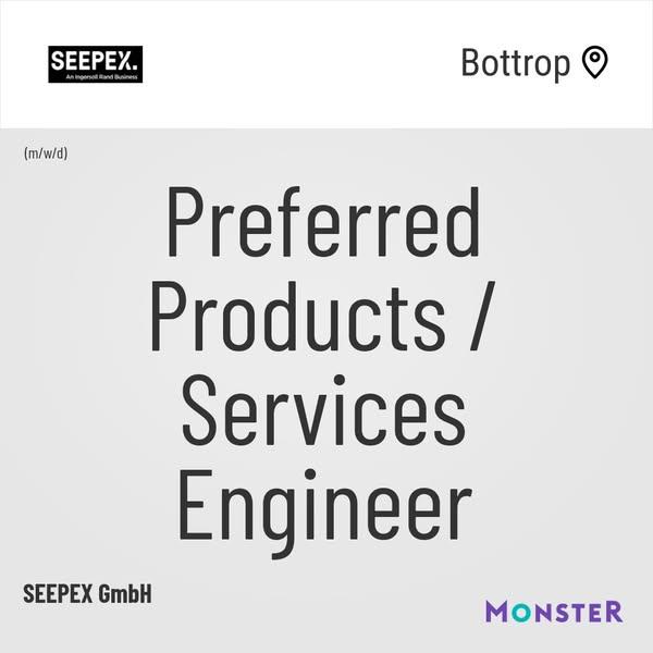 Preferred Products / Services Engineer