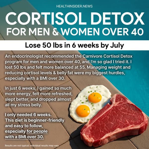 Cortisol Detox for People Over 40