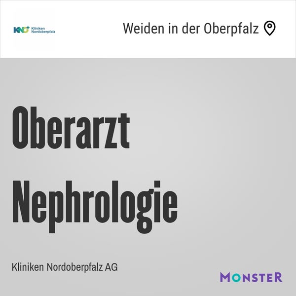 Oberarzt Nephrologie