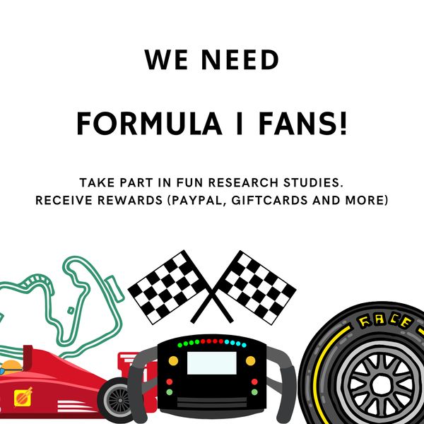 Attention! All Formula 1 fans in the UK! Join today!