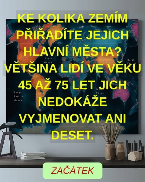 Kolik zemí můžete přiřadit k jejich hlavnímu městu?