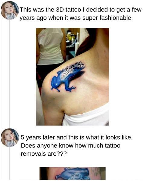 22+ Tattoos People Loved At First And Now Want Gone