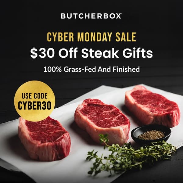 Cyber Week: $30 Off Gifts