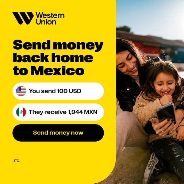 Send money with Western Union
