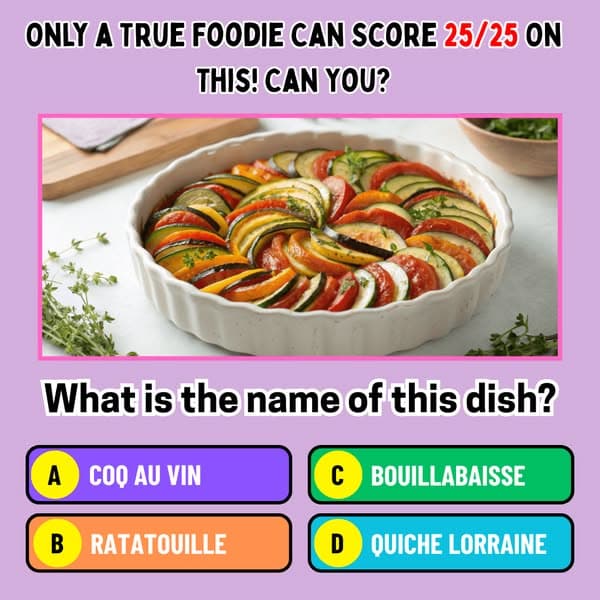 Test Your French Cuisine Knowledge