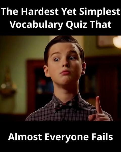 9/10 Adults Can't Pass This Vocabulary Quiz- Can You Get Even One Right?