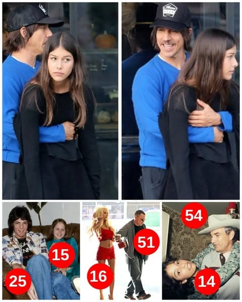 23+ Parejas famosas con notables diferencias de edad