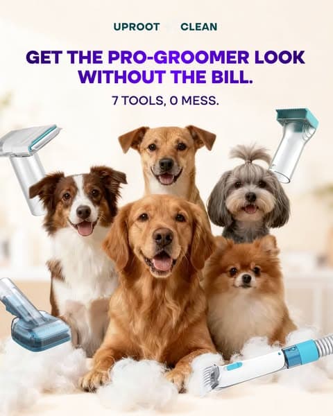 Struggling with Pet hair? Not for long!