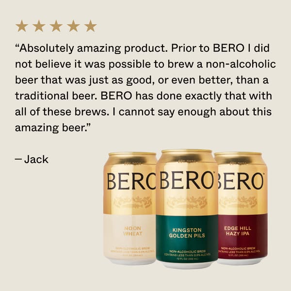 BERO - A New Era in Beer, Now in the UK!