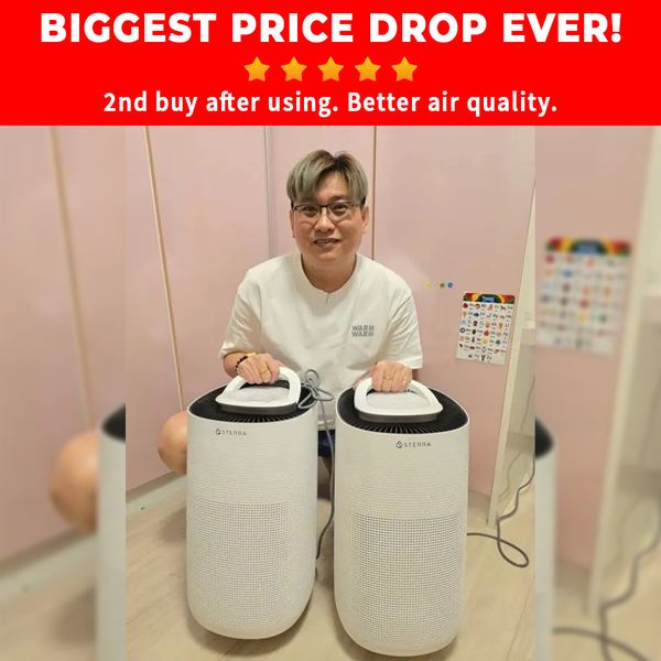 50% OFF - Sterra Breeze Air Purifier!