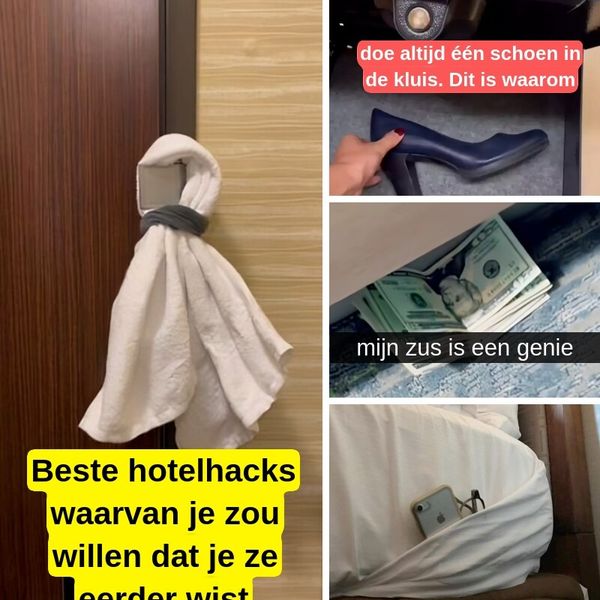 35+ geniale hoteltrucs die we eerder wilden weten