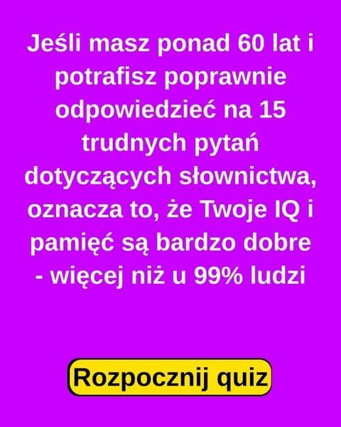 97% dorosłych oblewa ten quiz słownictwa w żałosny sposób