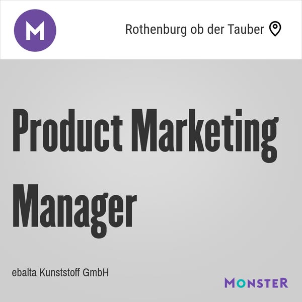 Product Marketing Manager