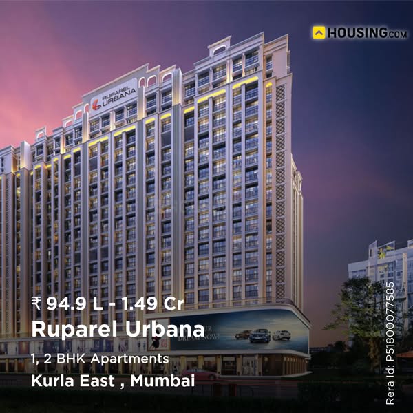 1, 2 BHK starting ₹94.9L