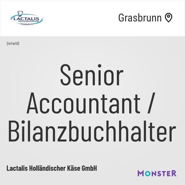 Senior Accountant / Bilanzbuchhalter