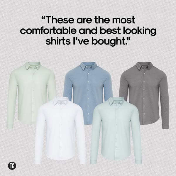 The Long Sleeve Modern Knit Oxford