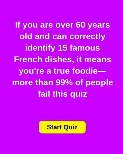 Only True Foodies Can Pass This French Cuisine Quiz