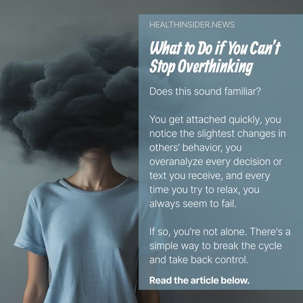 What to do if you can't stop Overthinking