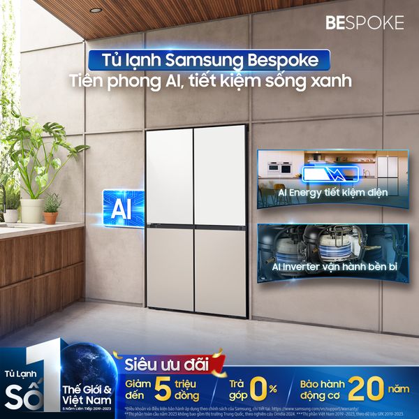 TỦ LẠNH SAMSUNG BESPOKE