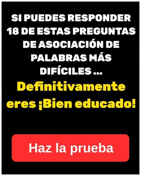 La mayoría de la gente fracasa en este reto de asociación de palabras, ¿lo harás tú?