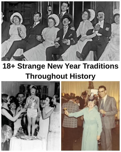 18+ Strange New Year’s Customs We Can't Believe People Did