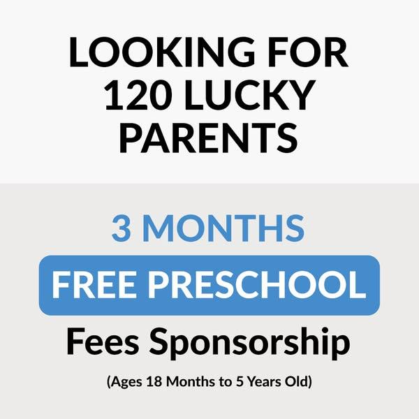 Save with Supermom’s Preschool Scholarship worth up to $7,500