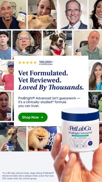 Vet Formulated. Vet Reviewed. Loved By Thousands.