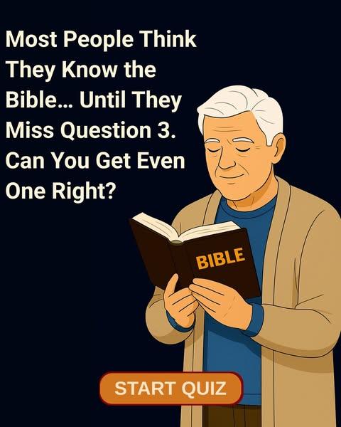 How Well Do You Know The Bible? ✝️