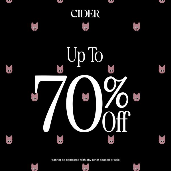 Up to 60% Off Sale - Flash Sale | Cider Women's Fashion - Cider