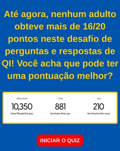 85% ficam presos antes da pergunta 10. Você pode ir além?