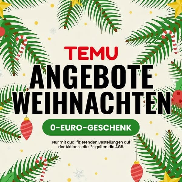 Tolle Angebote bei Temu