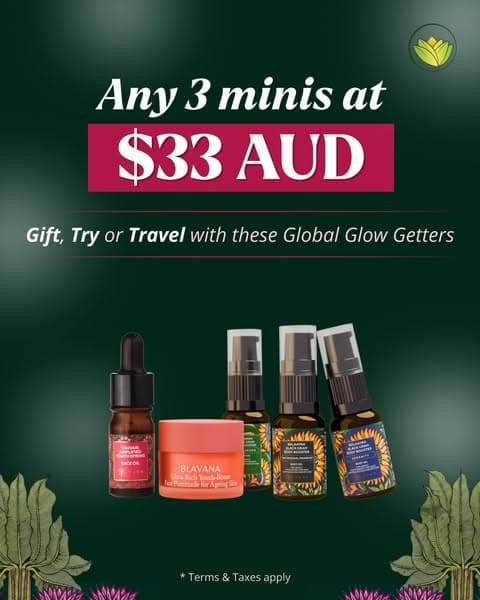 Gift, Try, or Travel: Any 3 Minis at $33 AUD