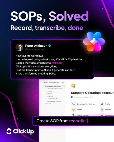 Let AI Build Your SOPs