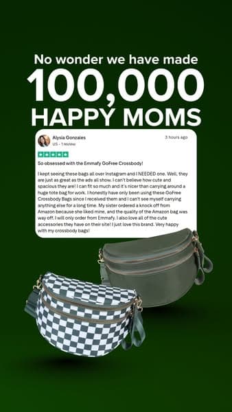 The Roomiest Crossbody Bag