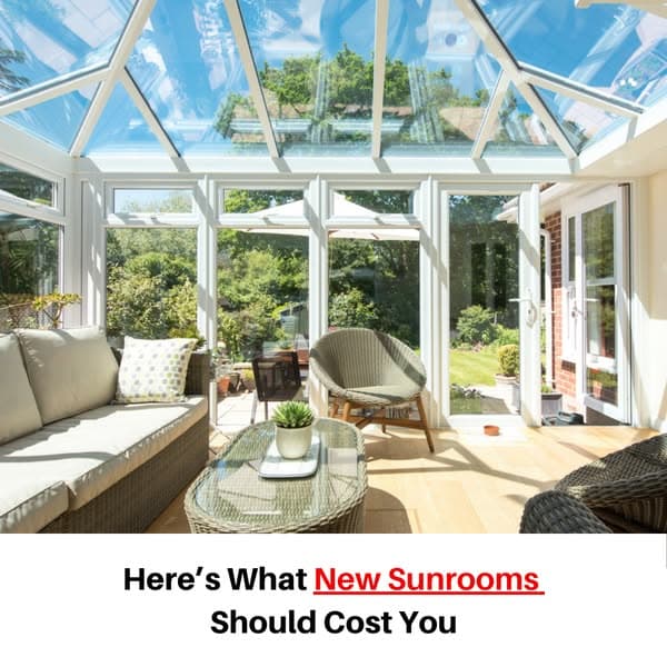 Here’s What New Sunrooms Should Cost You in 2025