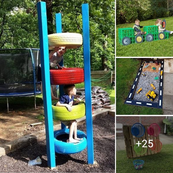 35+ Inexpensive And Fun DIY Backyard Play Areas The Kids Will Love