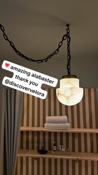 Mallory Alabaster Pendant