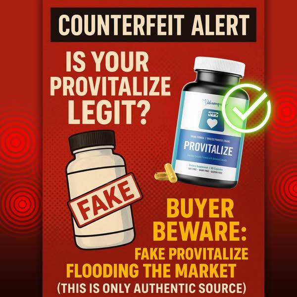 Counterfeit alert: Is your Provitalize legit?