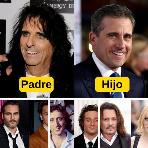 Más de 35 papás famosos que han transmitido su buen aspecto