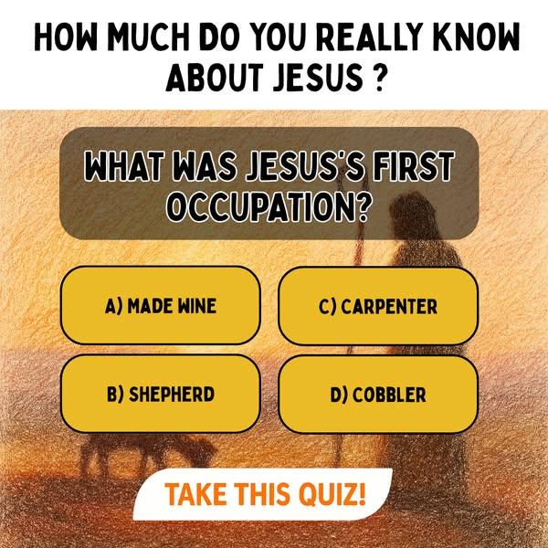 🙏 How Well Do You Know Jesus?
