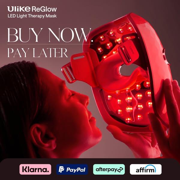 Ulike ReGlow Summer Sale-$339 AT-Home LED Facial Treatment!