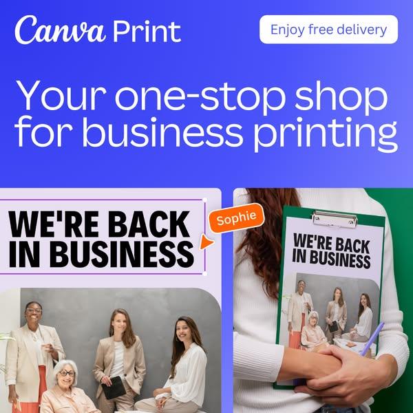 Try Canva Print today