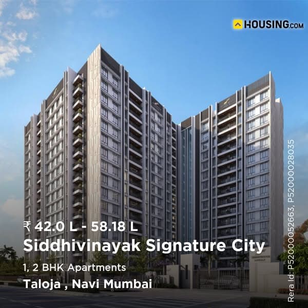 1, 2 BHK starting ₹42.0L