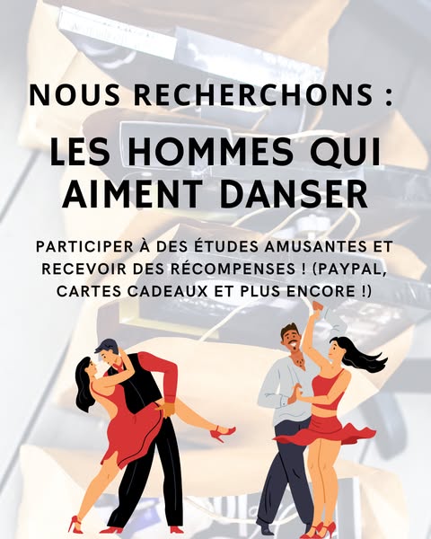 Nous recherchons les hommes qui aiment les festivals de musique. Vous pouvez garder tout ce que vous obtenez !