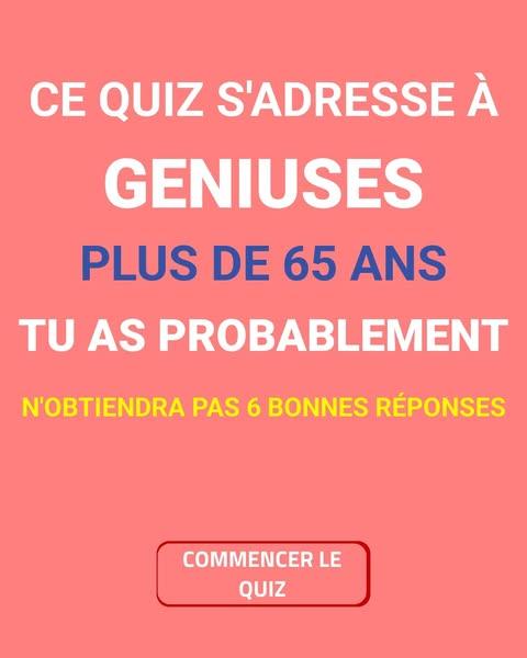 90 % des gens échouent. Peux-tu réussir un test sur les outils ménagers ?