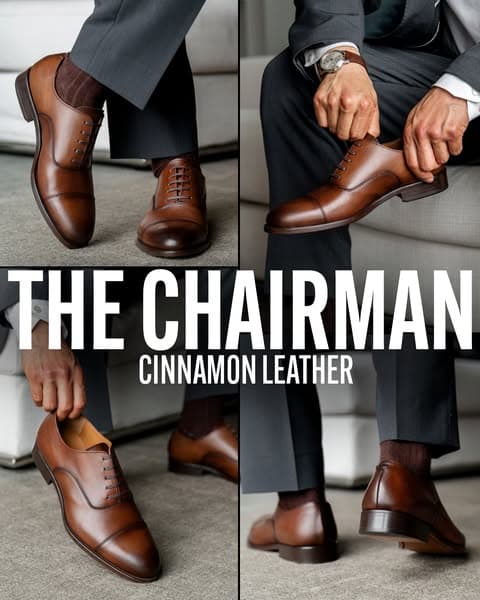 The Chairman | Cinnamon Leather